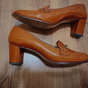 Vintage Patent Leather Loafers